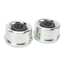 2.44in OD Anhänger Axle Dust Cap mit Gummisteckern Anhänger tragen Fettkappen für Bootsanhänger Rad Hub 5,200‐6,000 Lb Axles