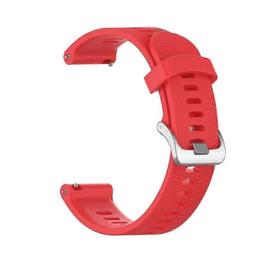 (Watermelon Red) Silicone Replacement Band for Garmin Forerunner 245/645 Music Watch Strap