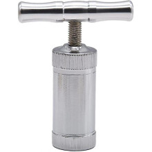 Herb Crusher Grinder Heavy Duty T Handle Pollen Press Compressor for Garlic Salt Spice.