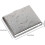 Silver Metal Cigarette Case Box for 20pcs Cigarettes 84mm Gift 2