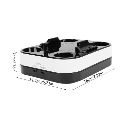 Dock di ricarica 3 in 1 per console con LED RGB 1