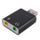Carte son USB 7.1 canaux en alliage d'aluminium pour ordinateur 20