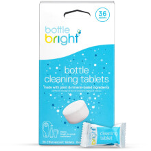 Bottle Bright 36 Tablets - EPA Safer Choice Certified Clean Stainless Steel Thermos Tumbler Insulated Plastic and Reusable Water Bottles -Bo