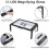 Reading Magnifiers Magnifier with Light, 3x Magnification Reading Magnifiers 2024-New 4