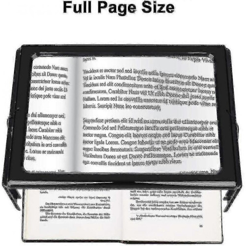 Reading Magnifiers Magnifier with Light, 3x Magnification Reading Magnifiers 2024-New