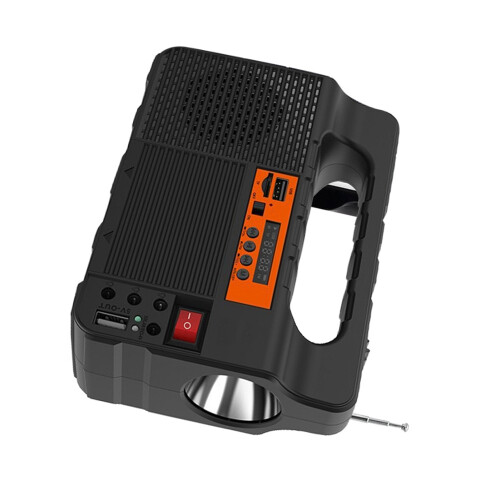 Portable Solar Gen 3600mAh 18.3x6.4x13.5cm Black