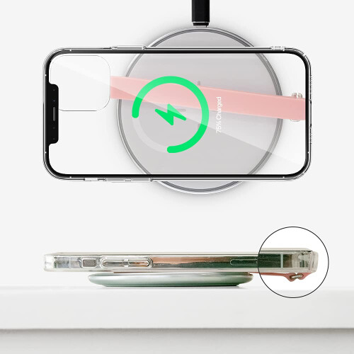 Clip em C para Dedos, Sinjimoru Fivela de Silicone para Telefone com Clip para Capas de iPhone e Samsung 2
