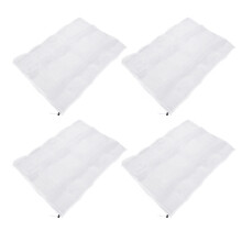 4Pcs Gartenpflanzen Fruchtschutz Netting Mesh Bag Tomate Protective Cover Barrier für Blueberry Bushs mit Drawstring 1x1m