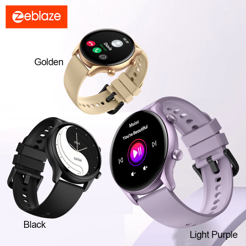1.39'' Smartwatch 260mAh 45.5mm quadrante dorato