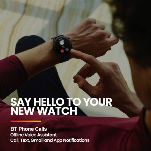 Smartwatch da 1,39'' 260mAh Bluetooth Chiamate - Viola chiaro 1