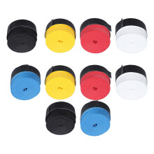10Pcs Tennisplätze Racket Grip Tape Anti Slip Bequem Sweat Absorbent Badminton Racket Overgrips für Angeln Rods Squash Racket Gemischte Far