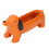 Dackel-Sukkulententopf 21x6x9 cm Harz-Topf 3