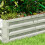 Outsunny Outsunny Raised Garden Bed Elevated Planter Box for Flowers Silver 9