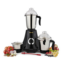 GEEPAS 750W 3-in-1 Mixer Grinder | Stainless Steel Jars & Blades