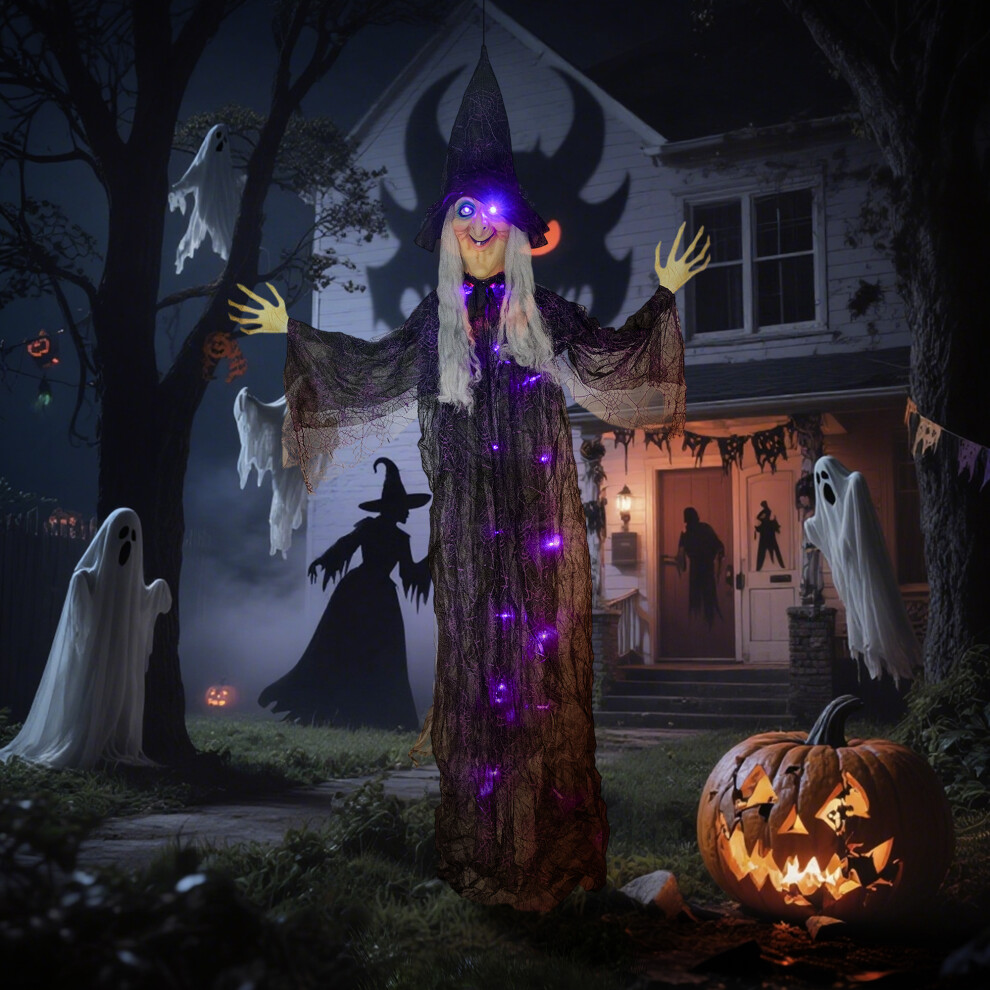 B&Q - Voice Activated Halloween Animatronics WitchBattery Operated - Image 5