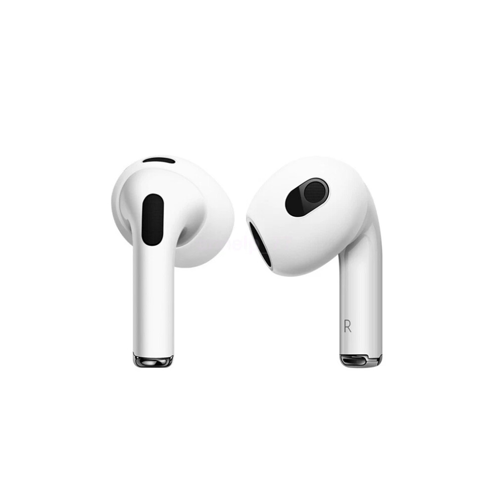 (White) For Apple Airpods3 Case Earpod Cover Ear Hook Earbuds Ear Tips Silicone Thin Hot White 4069369106712