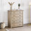 Vida Designs Panama 5 Drawer Chest Rustic Pine Bedroom Storage 1