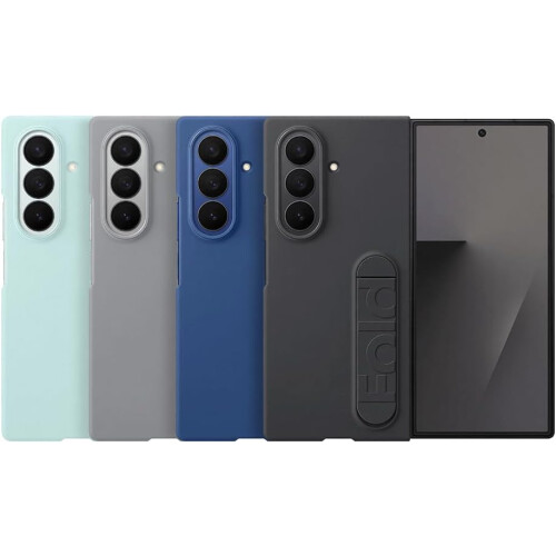 Samsung Samsung Galaxy Z Fold 7 8.0" Silicone Grip Case with Stand Black