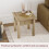 Vida Designs Panama Side Table Lamp End Table Solid Pine 3