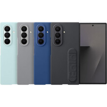Custodia e copertura per telefono mobile Samsung Pack in silicone Verde acqua e pellicola per Galaxy Z Fold 7