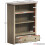 Vida Designs Panama 1 Drawer Bookcase Solid Pine Oak Finish 6