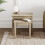 Vida Designs Panama Nest of Tables (Set of 2) – Solid Pine, Oak Finish, Space-Saving Design | Code 333329 3