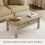 Vida Designs Panama 1 Drawer Coffee Table Solid Pine Rustic 3