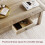 Vida Designs Panama 1 Drawer Coffee Table Solid Pine Rustic 4