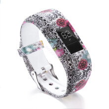 (Stick flower, L) Replacement Band Junior Buckle Strap Secure Wristband For Garmin Vivofit 3 JR2 New