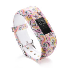 (Facial, L) Replacement Band Junior Buckle Strap Secure Wristband For Garmin Vivofit 3 JR2 Hot