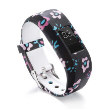 (Floret, S) Replacement Band Junior Buckle Strap Secure Wristband For Garmin Vivofit 3 JR2 Hot