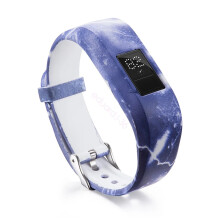 (Starry Purple, L) Replacement Band Junior Buckle Strap Secure Wristband For Garmin Vivofit 3 JR2 Hot