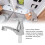 RV Chrome Faucet 20mm Thread 20mm Spout 15mm Base 4