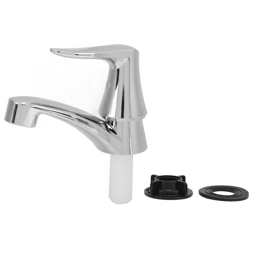 RV Chrome Faucet 20mm Thread 20mm Spout 15mm Base 2