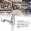 RV Chrome Faucet 20mm Thread 20mm Spout 15mm Base 6