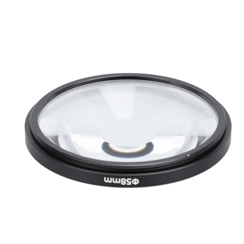 55mm Swirl Halo Objektivfilter Optisches Glas Adapter