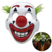 Dc Movie Joker Arthur Fleck Cosplay Mask Clown Masquerade Halloween Scary Mask