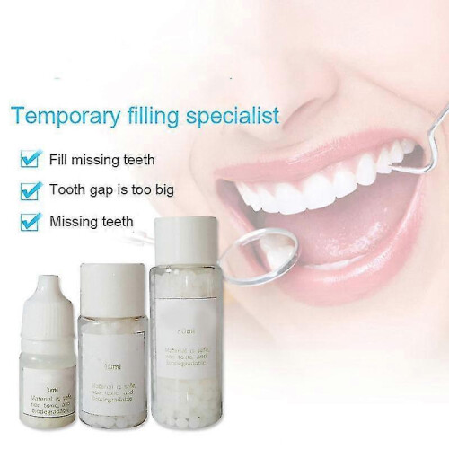(20ML) Temporary Tooth Filling Material Temp Replace Missing Diy Tooth Replacement Teeth Repair Material 1
