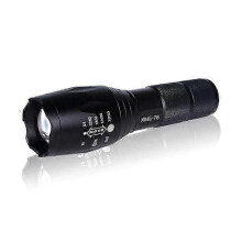 Xml-t6 Outdoor Flashlight Torch with Adjustable Focus Zoom, Handheld Flashlight Bright 900 Lumens Pocket Torch