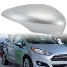 Right Driver Door Side Mirror Cover Cap Sliver for Ford Fiesta Mk7 2008 2009-17
