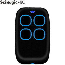 (blue) Ecostar Rsz1 Rsc2 Rse2 Garage Remote Control 4 Buttons 433mhz High Quality Ecostar Remote Control Gate Garage Door Command