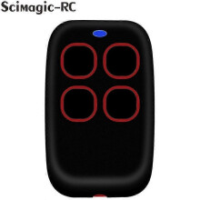 (red) Ecostar Rsz1 Rsc2 Rse2 Garage Remote Control 4 Buttons 433mhz High Quality Ecostar Remote Control Gate Garage Door Command