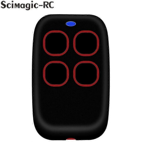(red) Ecostar Rsz1 Rsc2 Rse2 Garage Remote Control 4 Buttons 433mhz High Quality Ecostar Remote Control Gate Garage Door Command