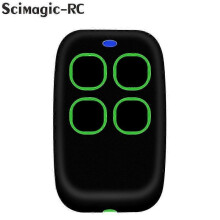 (green) Ecostar Rsz1 Rsc2 Rse2 Garage Remote Control 4 Buttons 433mhz High Quality Ecostar Remote Control Gate Garage Door Command