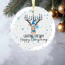 (G) Christmas Hanukkah Decoration Pendant Christmas Decorations Clearance