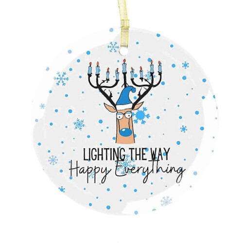 (G) Christmas Hanukkah Decoration Pendant Christmas Decorations Clearance 1