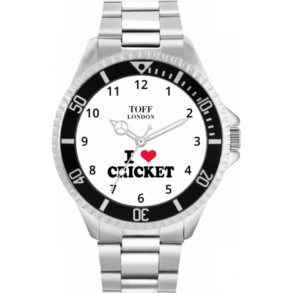Toff London TLWL-10239 Mens I Love Cricket Watch-image-OPC-PJ9GJFR-NEW