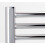 (400mm W x 800mm H) Chrome Electric Smart WiFi Controlled Heated Towel Rail Flat 7 Day Programmable Timer App Compatibility 3