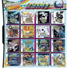 (23 in 1) Pokemon Game Cartridge Combo for DS/2DS/3DS/DSI