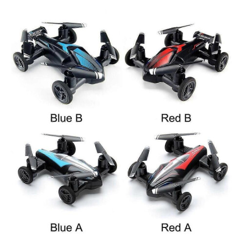 (Blue) Remote Control Flying Car Air-ground Dual Mode Toys 2